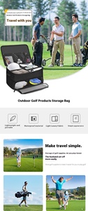 Sac de golf étanche à 2 couches avec compartiment à chaussures, modèle A0060, personnalisable OEM/logo sur mesure, pour rangement dans le coffre de voiture - Product Image 5