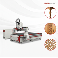 Máquina CNC Router 1325 de 1300*2500 mm para Cortar y Grabar Madera, Maquinaria para Trabajar la Madera en el Hogar