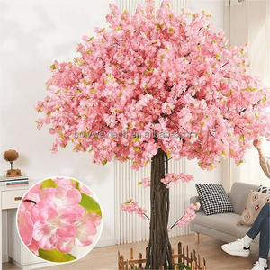 Custom Faux Artificial Plant Big <strong>Tree</strong> Outdoor Plants UV Resistant Artificial Date Large Cherry Blossom <strong>Trees</strong> for Living Room - Product Image 1