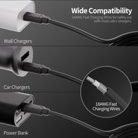 Bestseller Starlink Mini DC-Stromkabel Stecker auf Stecker DC-Stromverlängerungskabel 18AWG Kompatibel mit Starlink Mini-Kabel