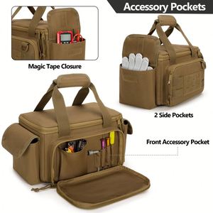OEM Heavy Duty Electrician <b>Tool</b> Storage <b>Bag</b> Foldable <b>Tool</b> <b>Bag</b> Organizer with Wide Mouth Adjustable Shoulder Strap - Product Image 6