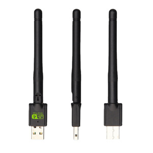 Adaptador Wifi USB de Doble Banda con Antena LAN RTL8188 de 150Mbps 5/2.4Ghz, Tarjeta de Red con Controlador Gratuito para PC de Escritorio con Windows 7, 8 y 10 - Product Image 2