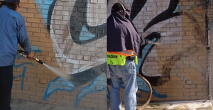 Sableur manuel portable sans poussière, façon mouillé, élimine la rouille, équipement de pont de cabine - Product Image 5