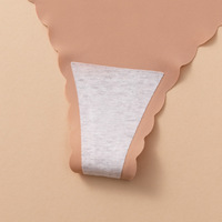 Culottes Grande Taille Sans Coutures Écologiques Anti-Bactériennes Anti-Statiques Respirantes String G-string Séchage Rapide Hipster Femme Unies