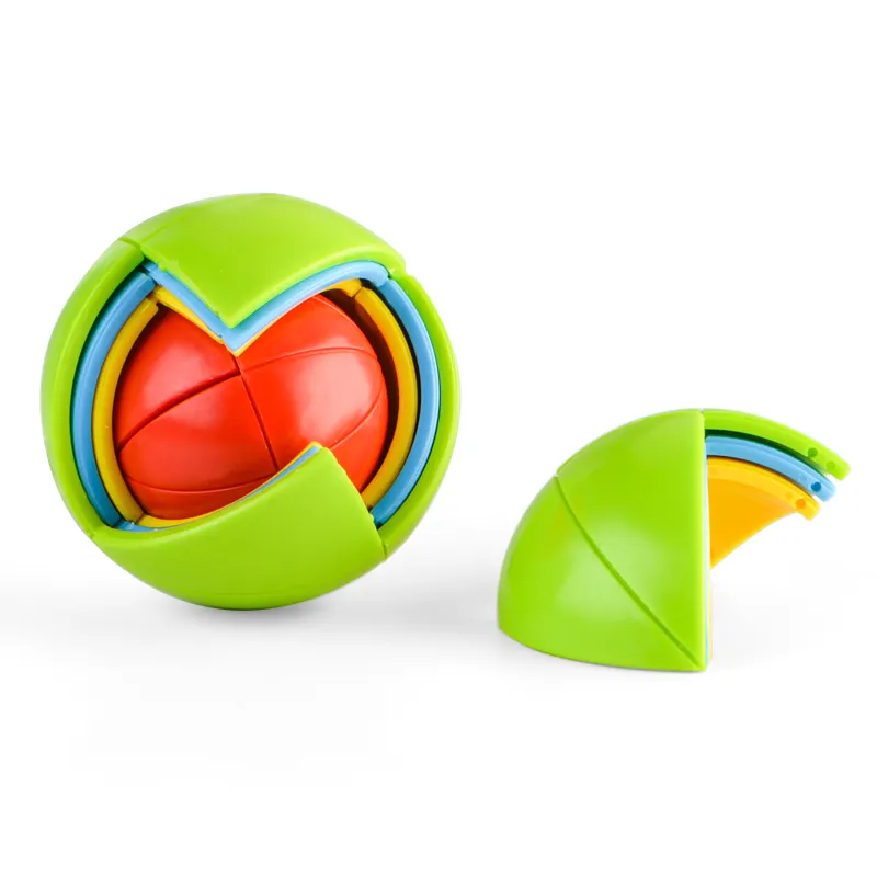 Yeni tasarım eğitim golleri ABS fidget 3D bulmaca topu beyin oyunu oyuncaklar