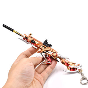 Exquisito juego de pistola de Metal modelo M416 el llavero de Metal desmontable más apasionado y sagrado modelo de juguete coleccionable personalizable - Product Image 3