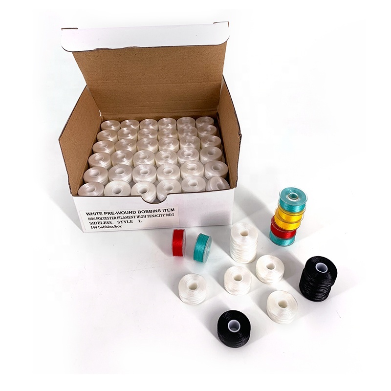 48 Color 100 Polyester Embroidery Thread