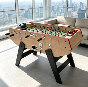 Mesa de Futbolín Profesional Topsports de 56 Pulgadas, PVC Premium de 12mm, Independiente, para Torneos, Sala de Juegos y Familia - Product Image 1