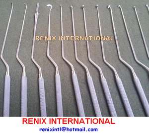Hardy Renix International Juego de Curetas Neuro Transesfenoidal Pituitaria de Acero Inoxidable Instrumentos Quirúrgicos Esenciales - Product Image 2