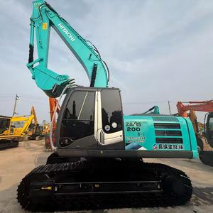 Excavatrice sur chenilles Hitachi ZX200 d'occasion, 20 tonnes, hydraulique, avec moteur Isuzu d'origine, en bon état de fonctionnement - Product Image 2