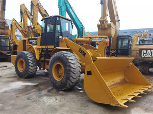 Chargeuse sur pneus Caterpillar 950H d'occasion, importée du Japon, faible nombre d'heures, peinture d'origine, pièces d'origine, bien entretenue, pour travaux de construction. - Product Image 5