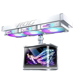 Boîtier de refroidissement ARGB 2025 Ryuo IV SLC 360 ARGB Édition Blanche AIO Refroidisseur de processeur liquide avec écran AMOLED 3D LGA1700/1851 AM4 AM - Product Image 4