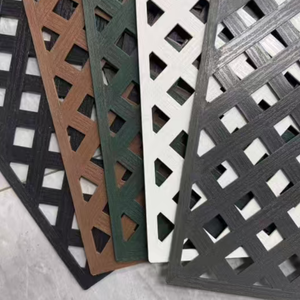 Panel de Cerca Modular de Vinilo <span class=keywords><strong>Blanco</strong></span>, Rejilla de Plástico de -48 Pulgadas x 96 Pulgadas, Cerca de PVC para Privacidad, Fabricante de Rejillas de Plástico - Product Image 6
