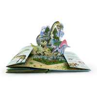 Personnalisation de l'impression de livres cartonnés à couverture rigide avec gaufrage 3D et effet pop-up