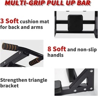 ONESTARSPORTS # Trend Heavy Indoor Home Fitness Torre de potencia montada en la pared Pull up Chin up Bar para ejercicio Material de metal de acero
