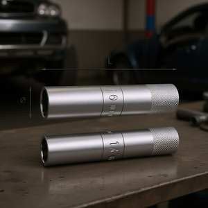 Barra de extensión para llave de tubo de cromo vanadio de 3/8 pulgadas para reparación automotriz - Product Image 3