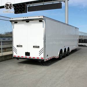 Remorque de transport de marchandises fermée à haute paroi, remorque <span class=keywords><strong>utilitaire</strong></span> pour le transport de fruits et légumes en vrac - Product Image 4