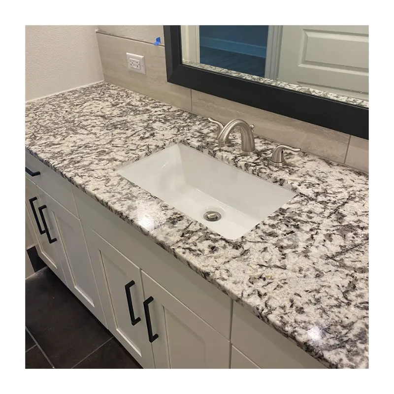 Natural Stone Ice Blue Granite Island Kitchen Bathroom Countertops Vanity Tops Table Tops