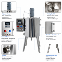 Cuve de mélange haute performance pour crèmes cosmétiques, lotions et shampoings, pour ligne de production de machines de remplissage de liquides et de pâtes