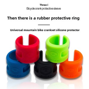 Anéis Protetores de Borracha Anticolisão para Garfo Dianteiro e Traseiro de Bicicleta de Montanha, Acessórios de Proteção de Corrente - Product Image 2