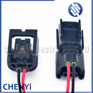 本田英菲尼迪的<span class=keywords><strong>2</strong></span>针倒车灯插头小灯雾灯前ABS车轮速度传感器连接器尾纤7283-2090-30 - Product Image 5