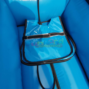 Juegos inflables comerciales de doble carril para carreras de bungee, tipo Baltimore, para deportes interactivos, en venta. - Product Image 5