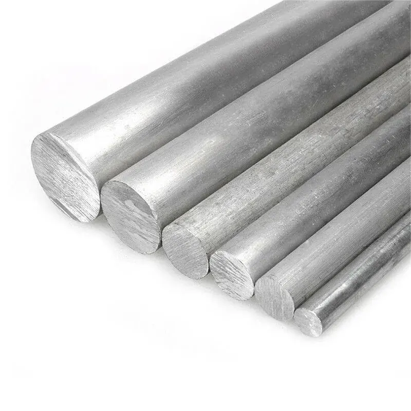 Barra redonda de aço carbono personalizada para revestimento de zinco ST52-3 ST37-2 10mm 20mm 30mm
