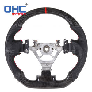 OHC มอเตอร์คาร์บอนไฟเบอร์ LED <span class=keywords><strong>พวงมาลัย</strong></span>สําหรับ Nissan 350Z 370Z GTR Navara R34 Y61 Altima - Product Image 3