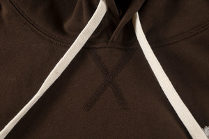 Sudadera de Invierno con Capucha para Mujer, 100% Algodón, Gruesa, Transpirable, con Logotipo Frontal, 460g, Manga Larga - Product Image 6