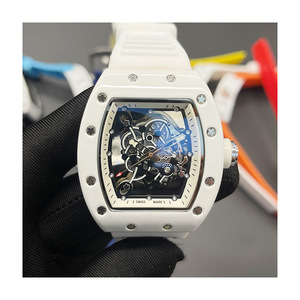 Reloj de Cuarzo Hengbolong de Exportación, Superventas, con Diseño Hueco, para Hombre, en Forma de Barril de Vino, Correa de Aleación de Acero Inoxidable, Estilo Ejecutivo, Venta al por Mayor - Product Image 5