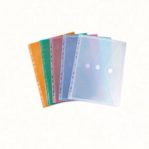 <b>A4</b> PP Clear Waterproof Document Organ <b>File</b> Binder Pocket 11 Holes Customized Logo Office Use Envelope Bag USA Mairun - Product Image 1