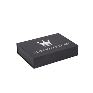 Customized Print <b>Black</b> Rigid Paper <b>Box</b> Wholesale Recyclable Magnetic <b>Gift</b> <b>Box</b> - Product Image 4