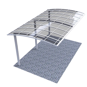 Abri de voiture <span class=keywords><strong>en</strong></span> aluminium préfabriqué à faible coût pour l'extérieur Abri de voiture <span class=keywords><strong>en</strong></span> métal facile à installer - Product Image 1