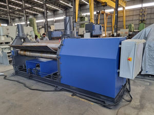 Machine à cintrer les tôles à 4 rouleaux CNC hydraulique W12K pour la fabrication de tôles et de cylindres en acier inoxydable, acier au carbone et aluminium - Product Image 3