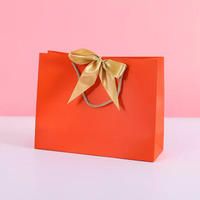 Qianlipack — sac à main en papier avec nœud papillon, produits de luxe, pour les courses, idée cadeau avec votre propre Logo, Boutique