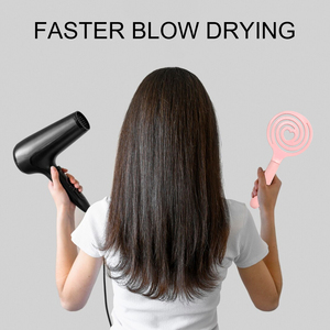 Nylon umido plastica sfiato pettini cuoio capelluto districante curvo spazzola per capelli rotonde compatto tipo Laser per capelli ricci - Product Image 5