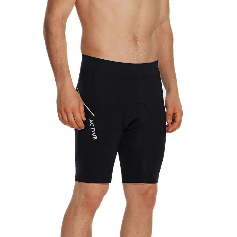 High quality Men's Cycling Bib Shorts bike tights pants 3D padded comfort bike sports cycling wear Shorts Rubber print