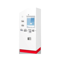 Kiosque de paiement en espèces par carte bancaire à écran tactile capacitif de 22 pouces distributeur automatique tout-en-un à contrôle industriel