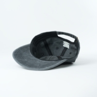 Gorras Unisex de Perfil Bajo con Visera Ligeramente Curvada, de 5 Paneles, con Logotipo Personalizado, Lavadas con Ácido, Sin Estructura y de Alta Calidad
