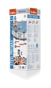 <span class=keywords><strong>Bestway</strong></span> 56416 3.66m x 0.76m <span class=keywords><strong>piscine</strong></span> à cadre professionnel en acier <span class=keywords><strong>piscine</strong></span> de jeu d'eau stable pliante en gros <span class=keywords><strong>piscine</strong></span> en plastique pour adultes - Product Image 5