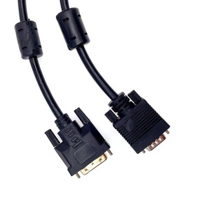 Câble adaptateur DVI vers VGA 24 + 5, convertisseur vidéo mâle vers femelle pour connexion d'affichage de carte graphique - Product Image 2