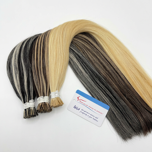 Cabello Liso Color Piano con Punta I, 100% Cabello Humano Vietnamita al por Mayor - Product Image 1