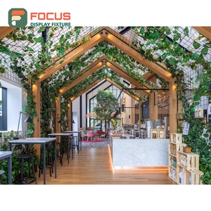 High Capacity Cafe Service Counter Tempered Glass Panel Barista Service Zone Commercial Cafe Counter - Product Image 6