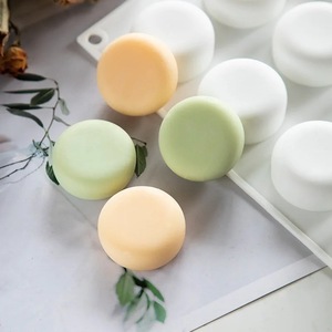 15 Cavity Round Cake <b>Mold</b> For DIY Chocolate And Filling Mousse Cake Tools Circle Shape <b>Hand</b> Wash Only - Product Image 1