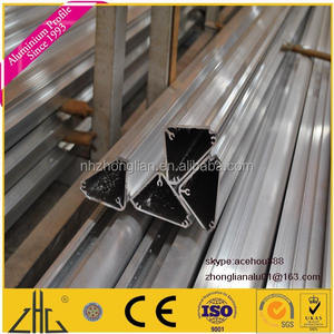 <span class=keywords><strong>Prix</strong></span> Oem du fournisseur de profilés d'extrusion d'<span class=keywords><strong>aluminium</strong></span> de tube triangulaire par kilogramme - Product Image 2