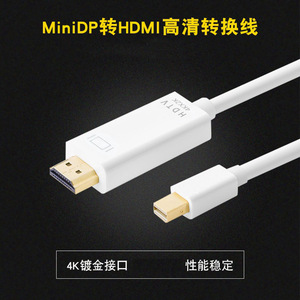 Cable Wodexun Mini DP a HDMI de 1.8m, Adaptador 4K HD para Laptop y TV - Product Image 2