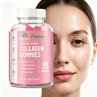 Gummies de collagène R22 de haute qualité avec biotine et vitamine C – Compléments alimentaires pour la croissance des cheveux et des ongles, et la santé de la peau