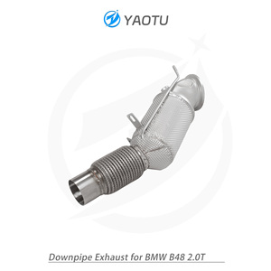 Tuyau d'échappement en acier inoxydable YT avec catalyseur et interface de manchon OPF compatible avec <span class=keywords><strong>BMW</strong></span> 325i 330i 425i B48 2.0T - Product Image 6