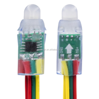 Lampu piksel Led warna penuh, lampu piksel dekorasi Ip66 luar ruangan Ws2818 5v