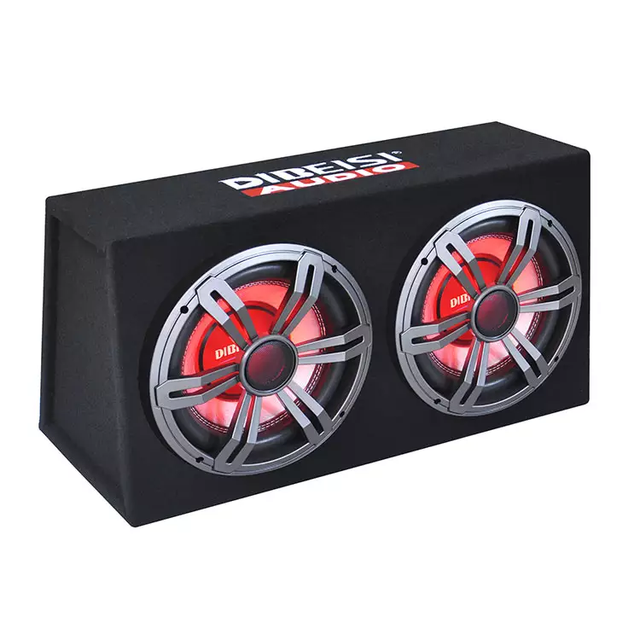 DIBEISI OEM/ODM Factory High Quality Car Sub Woofer Box Enclosure 12 Inch Subwoofer Box CP8007RGB